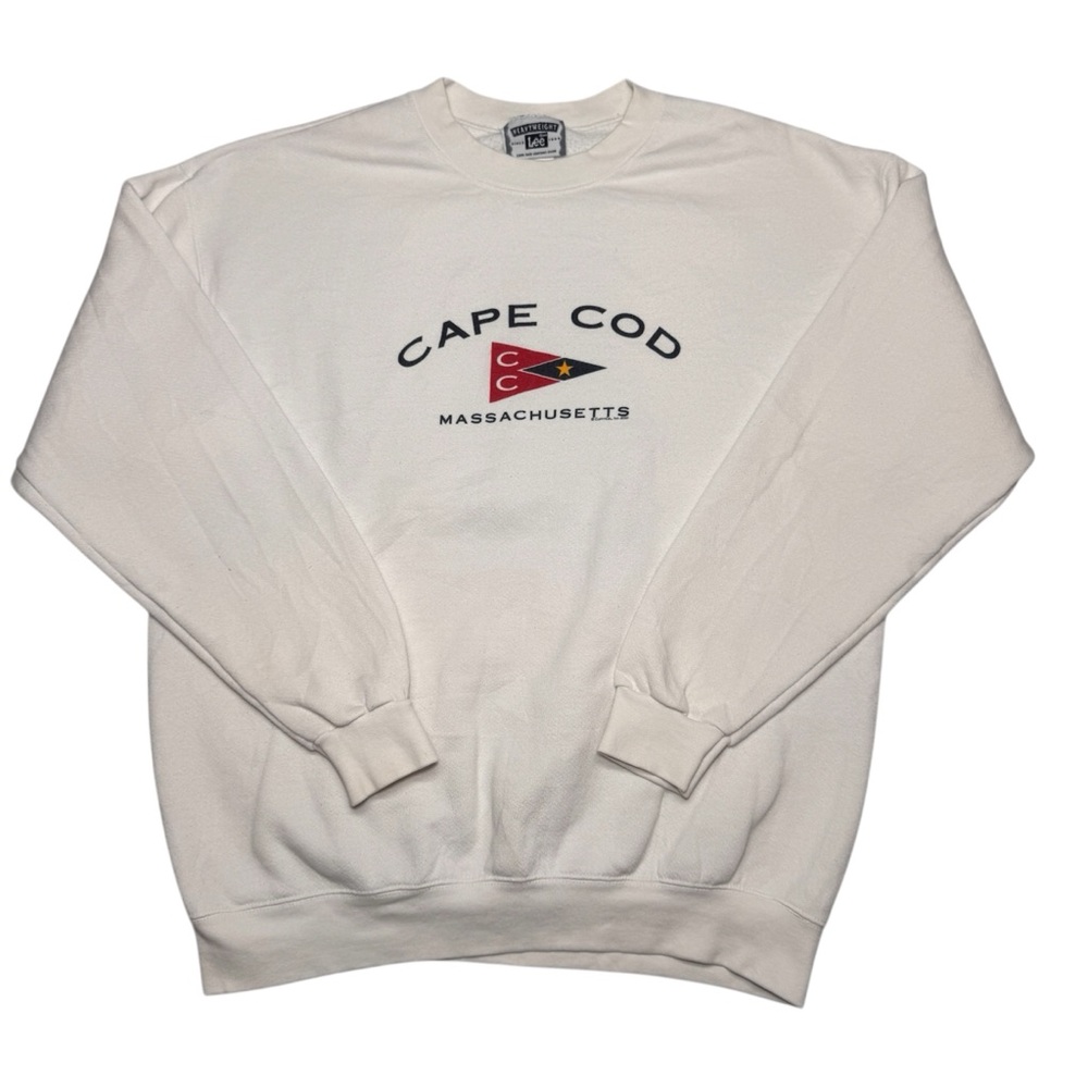 Vintage Lee Sport Cape Cod Massachusetts Sweatshirt Size XL Destination 2000